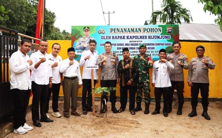 Pospol Limo Nagari Diateh Diresmikan, Perkuat Kamtibmas di Manganti dan Sekitarnya